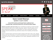 Tablet Screenshot of karencortellreisman.com
